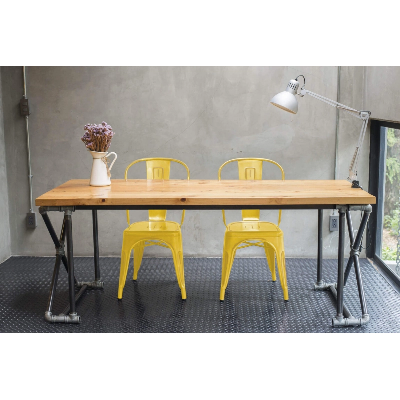 SEDIA LOLA GIALLO ANTICO