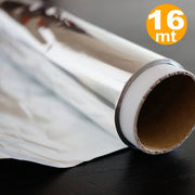 Trade Shop - Pellicola Alluminio Per Alimenti 16 Mt Ultraresistente Conserva Protegge E Cuoce -