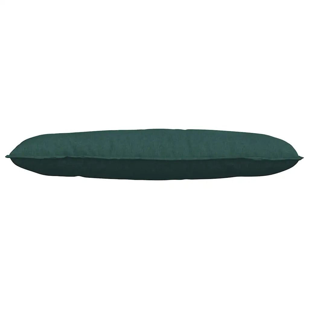 Cuscino per Schiena Verde Scuro 120 x 19 x 50 cm Tessuto 42014792