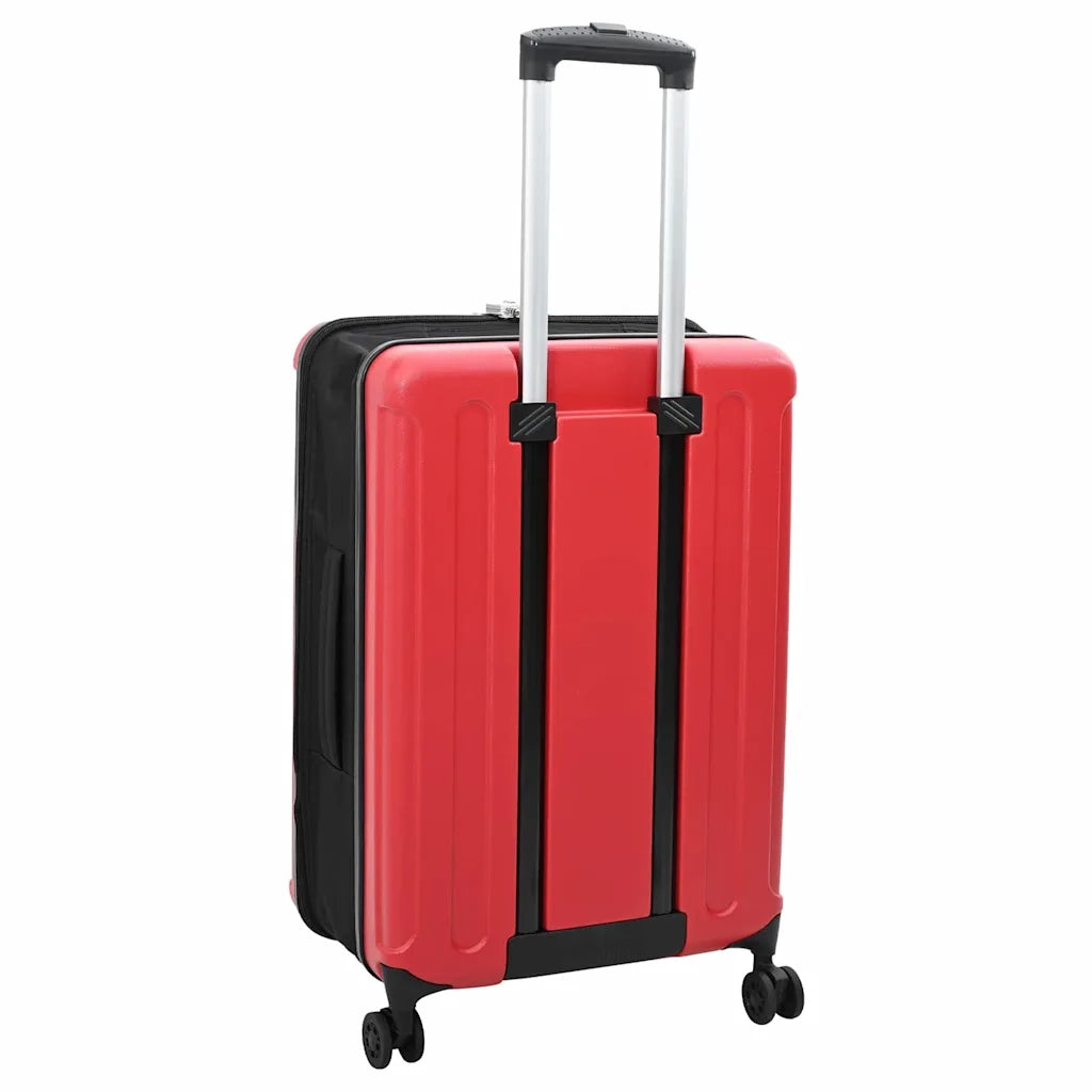 Valigia con blocco Rosso 43 x 27 x 66 cm Plastica ABS 42006247