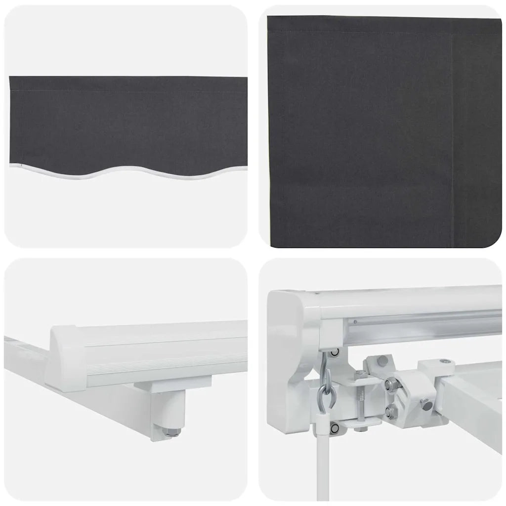 Struttura della tenda Antracite 250 x 200 cm 3329367