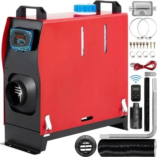 Verduttore a Diesel 12V Verduttore a Diesel per aria con uscita 8KW Verduttore a Diesel a distanza con monitor LCD e termostato