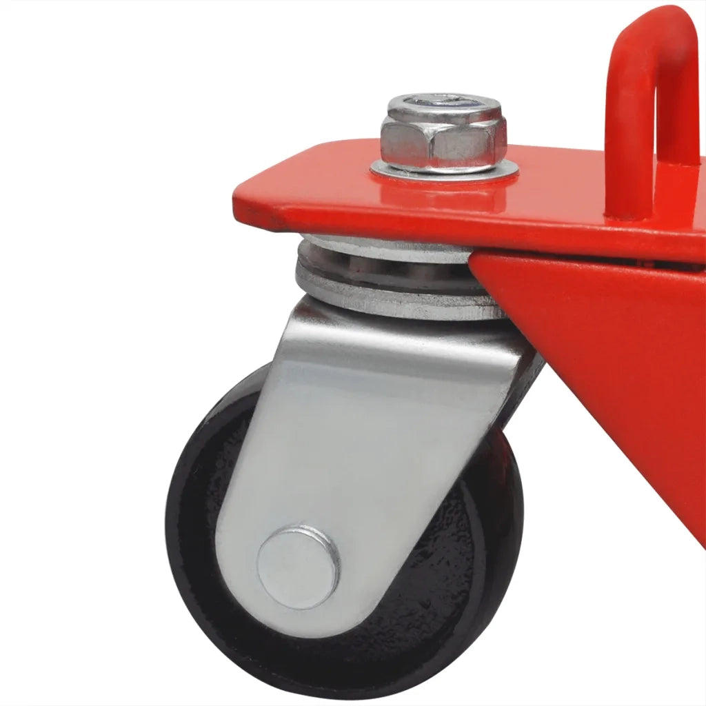Martinetto Idraulico per Motociclette/ATV 680 kg Rosso 210321