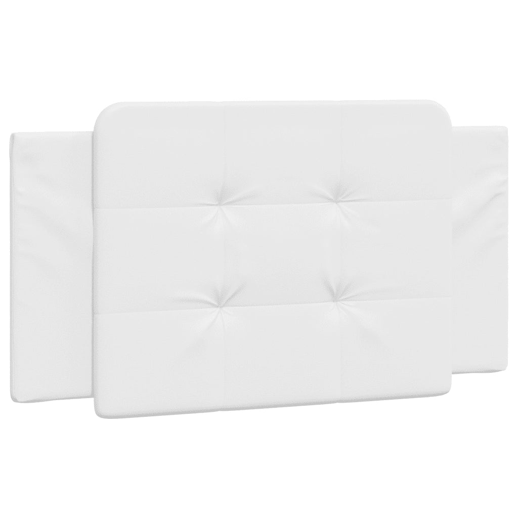 Cuscino Testiera Zadar Bianco 100 cm in Similpelle 374844