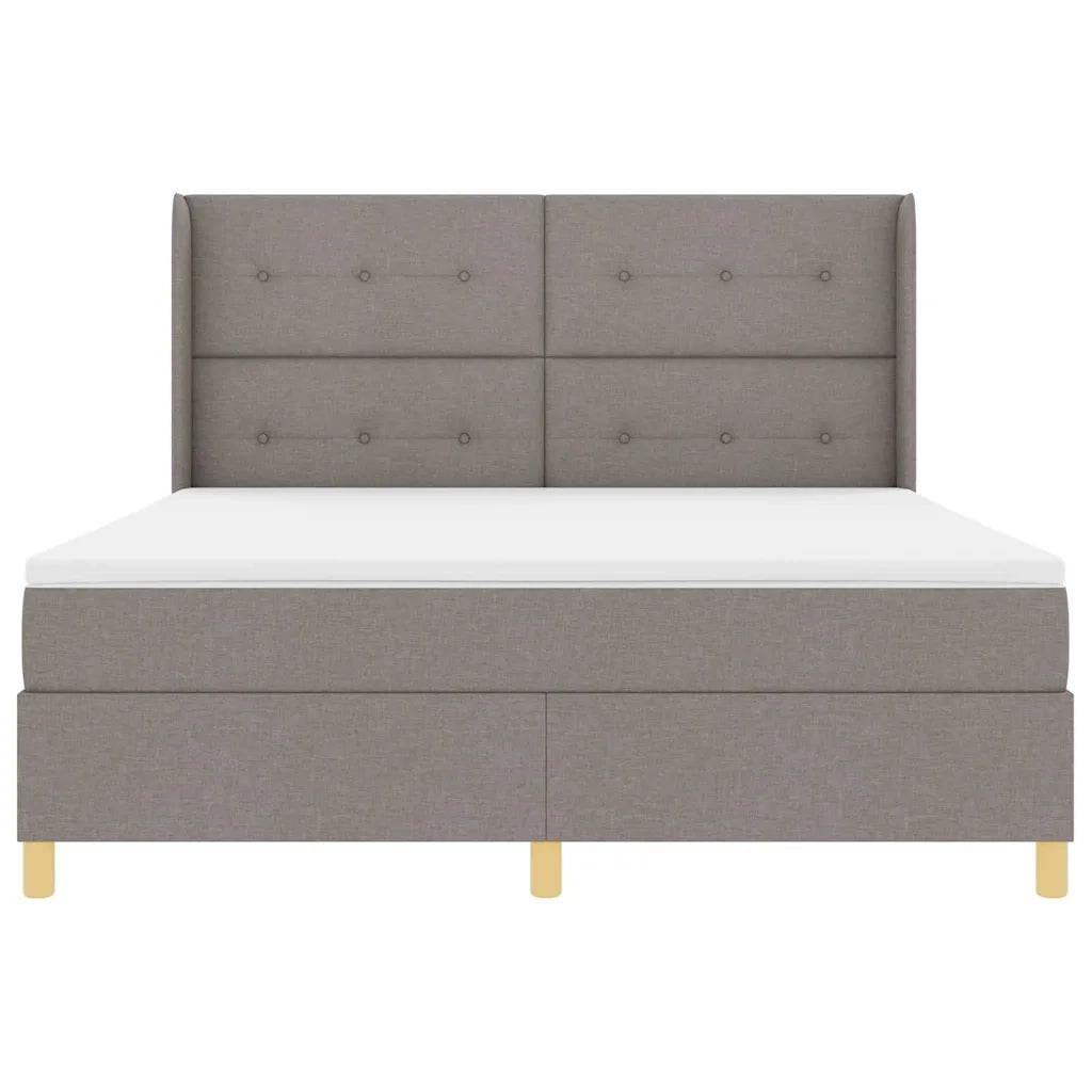 Letto a molle con materasso Talpa 180 x 200 cm Tessuto
