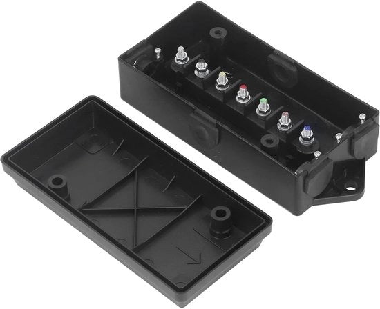 Box di Collegamento per Trailer Acquapatica con 7 Poli