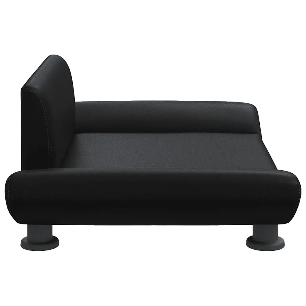 Lettino per Cani Nero 70x45x28 cm in Similpelle 172001