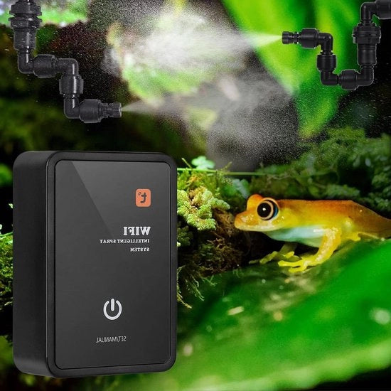 Sistema di umidificazione intelligente per rettili e piante
