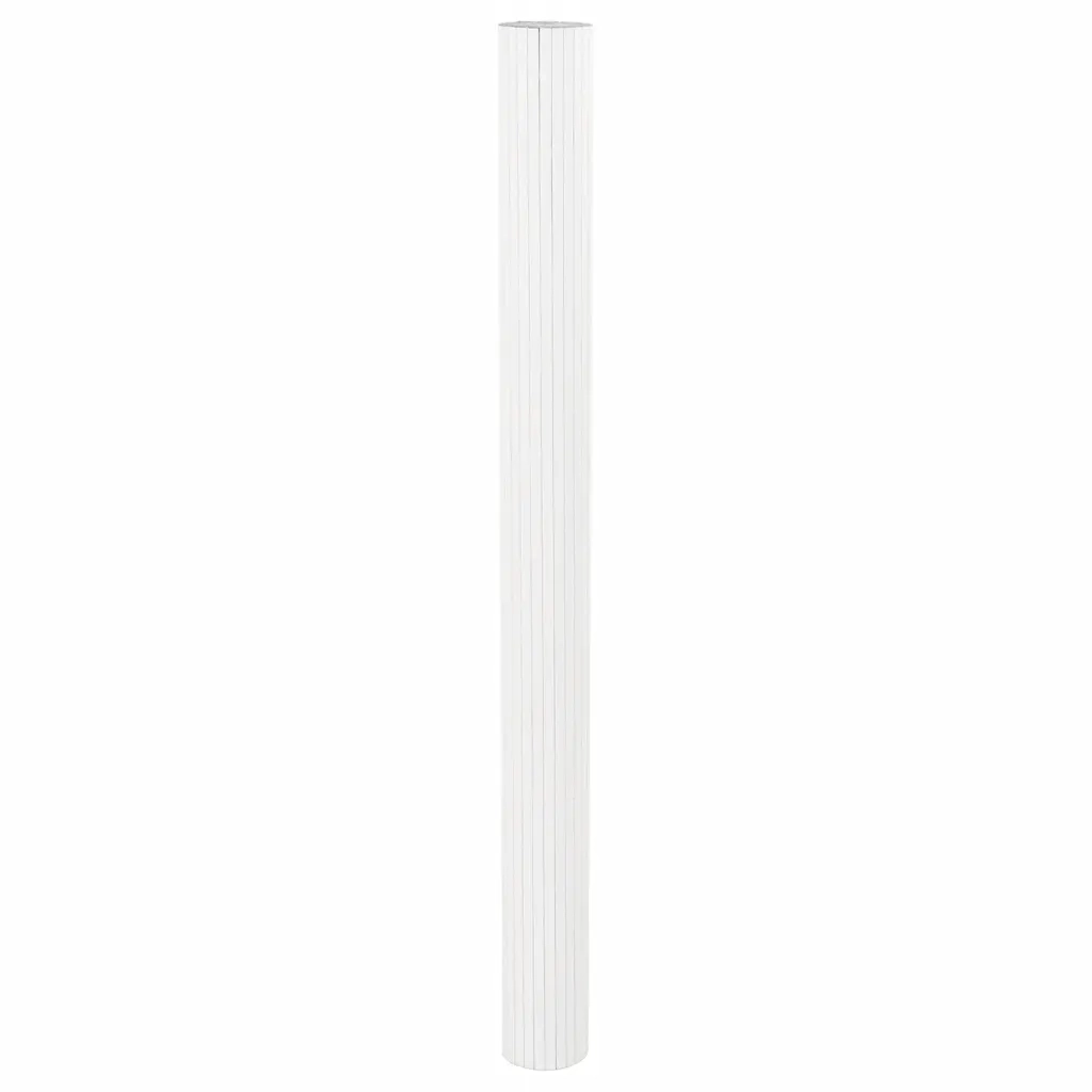 Divisorio Ambienti Bianco Larghezza 800 cm Altezza 165 cm in Bambù 377017