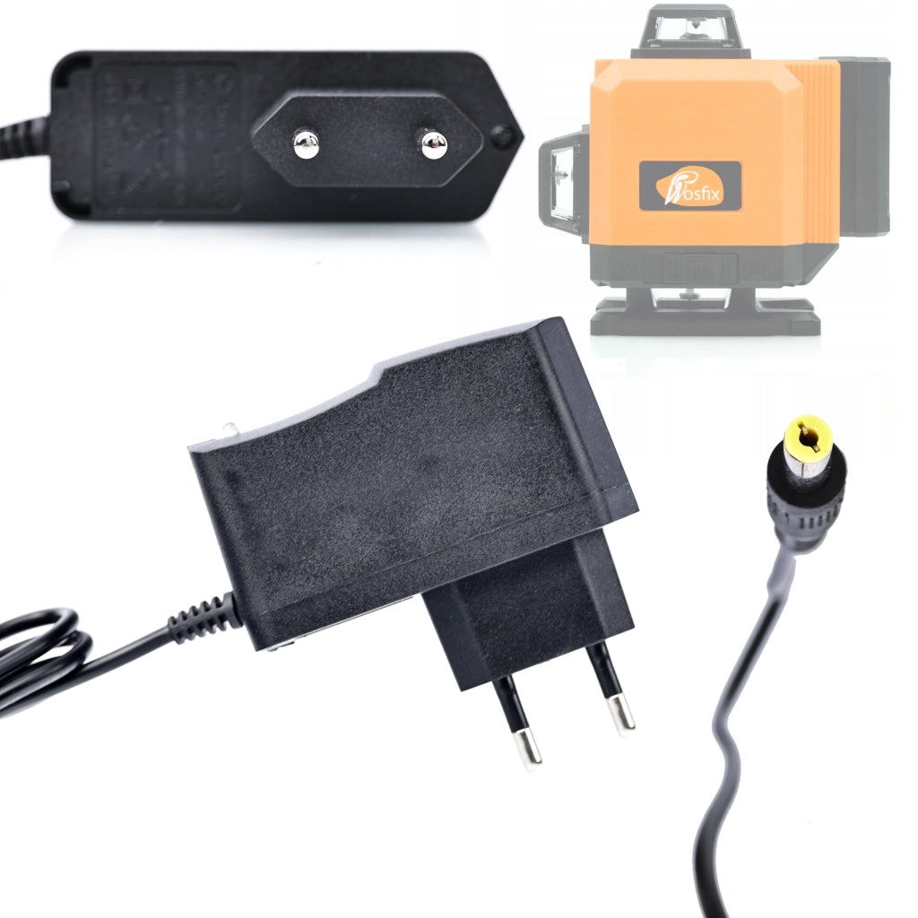 Caricabatterie per Livella Laser Rosfix – Ricarica Rapida, Sicurezza Avanzata
