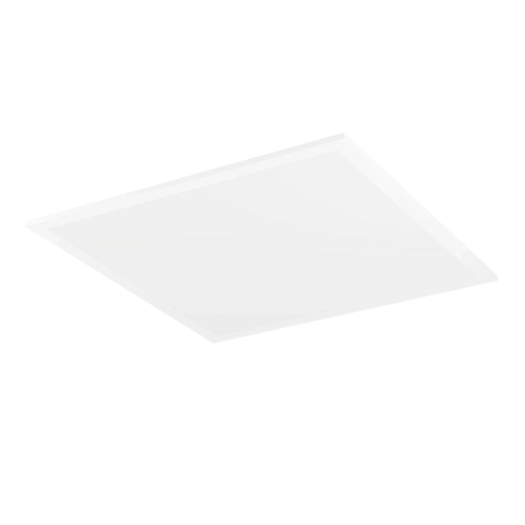 Plafoniera Contemporanea Moradillo Acciaio Bianco Plastica Led 18,8W 2300Lm