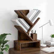 Scaffale per Libri a Forma di Albero 3 Strati 30 x 18 x 48 cm 8012360