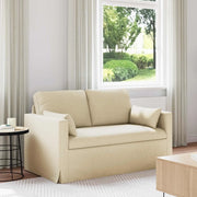 Divano Crema 139 x 78 x 80 cm Tessuto 42024360