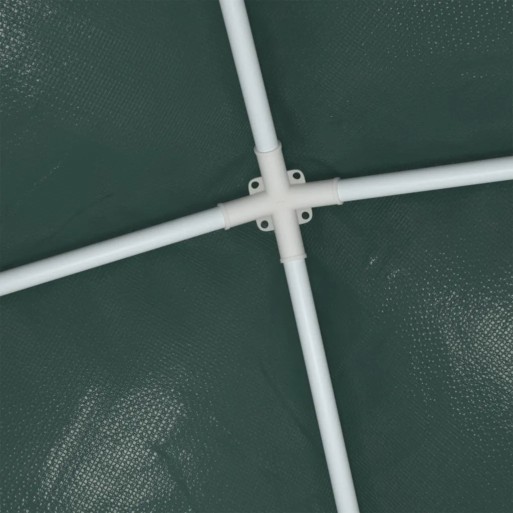 Gazebo | Pergolato Professionale 4x4 m Verde 90 g/m2