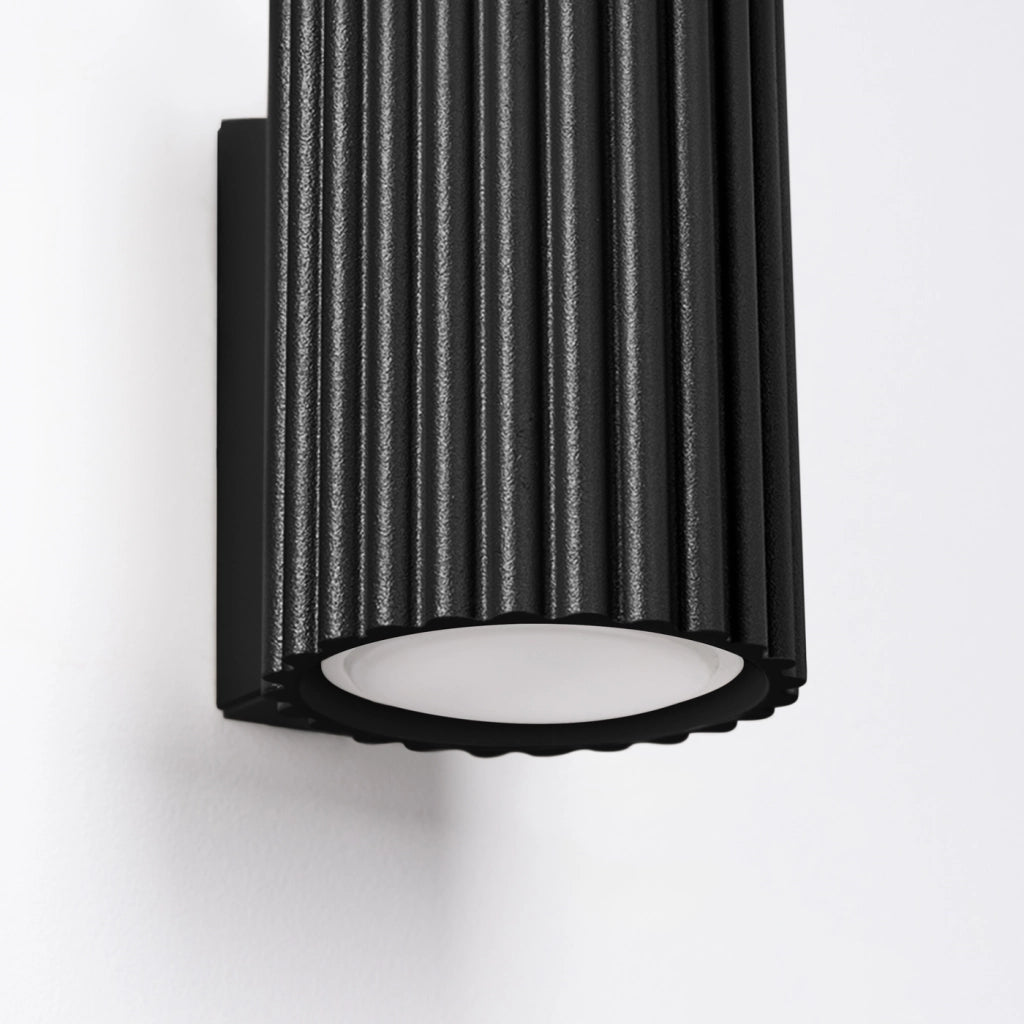Lampada da parete KARBON 10 nero
