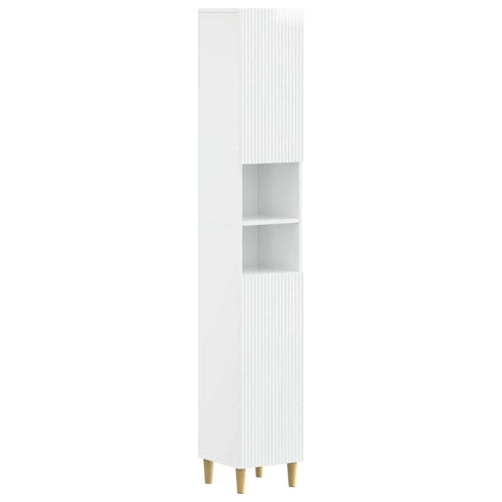 Set di armadietti da bagno in 3 pezzi ARNHEM Bianco Lucido 3417445