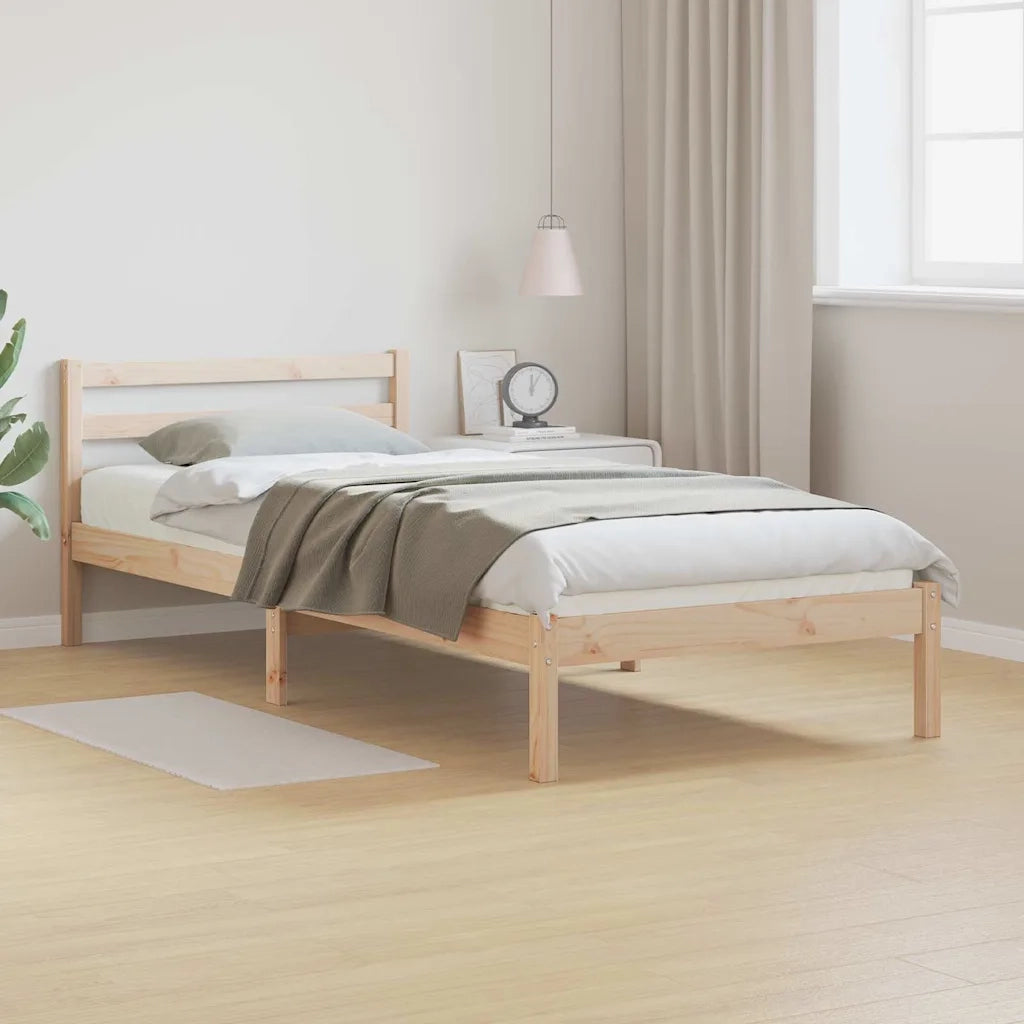 Struttura del letto-Giroletto Marrone 215,5 x 105,5 x 69,5 cm