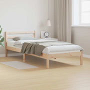 Struttura del letto-Giroletto Marrone 215,5 x 105,5 x 69,5 cm