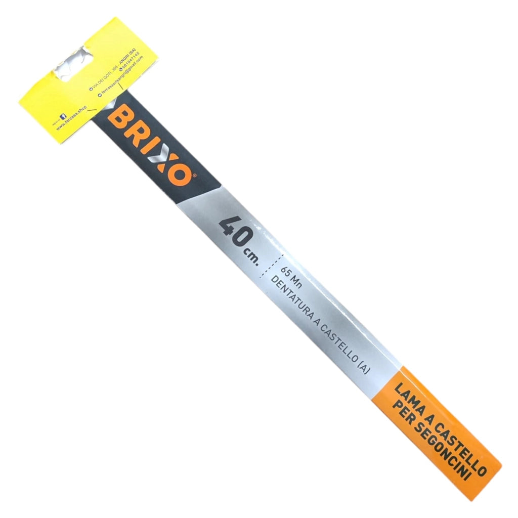 RICAMBIO LAMA  DENTATURA A CASTELLO PER SEGONCINI 40CM