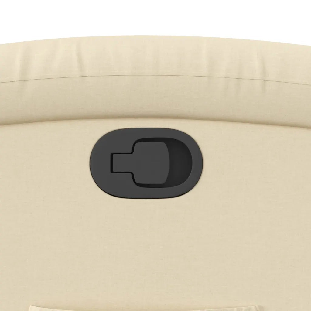 Poltrona reclinabile in Tessuto Crema 3205808