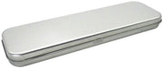 Pennenholder metallico per scuola - 21 x 6 cm