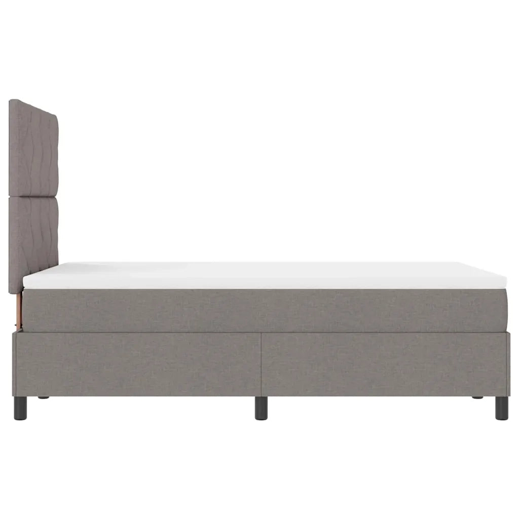 Letto a molle con materasso Talpa 120 x 190 cm Tessuto 3339452
