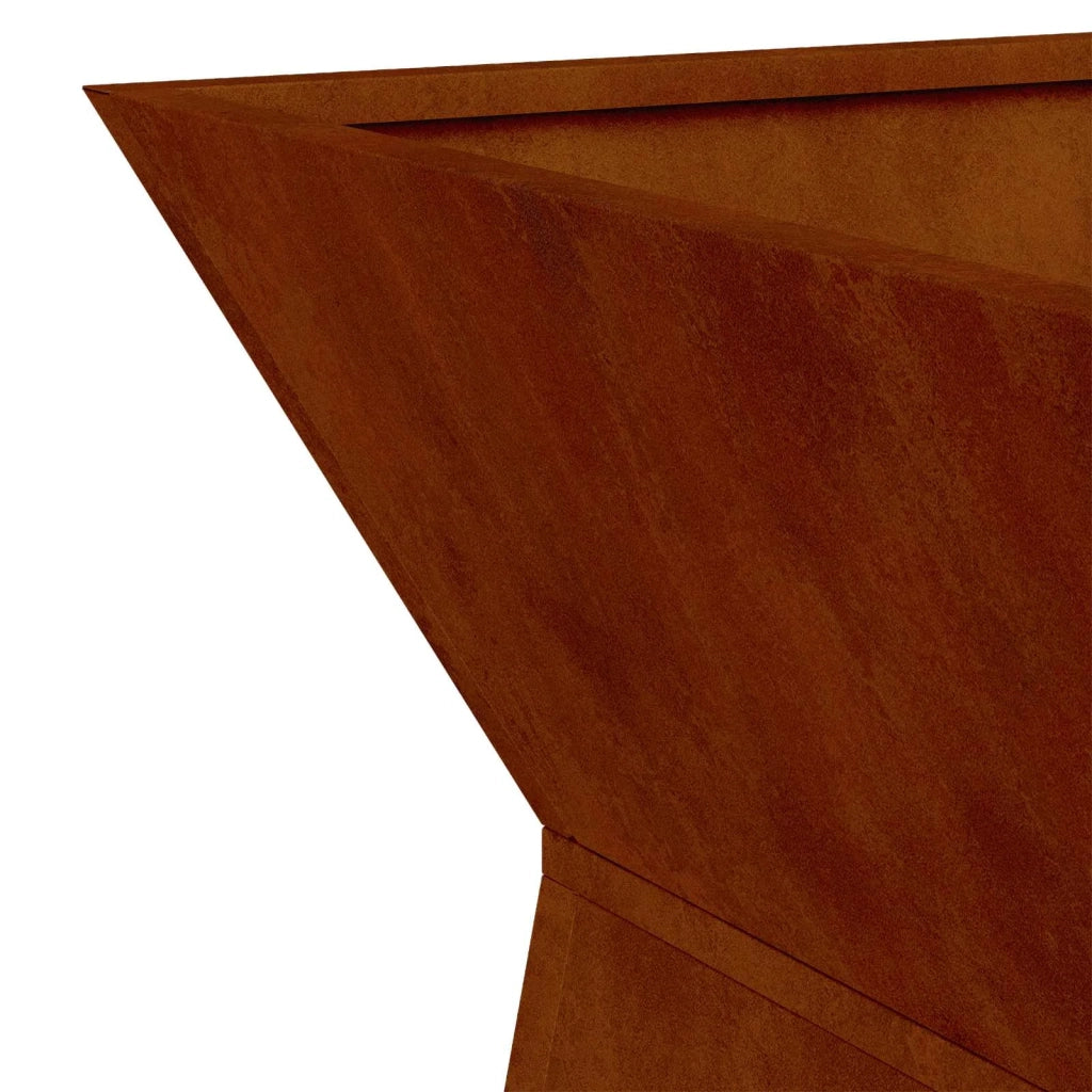 Vaso a Pilastro 2 pcs Argento 40 x 40 x 100 cm 873865