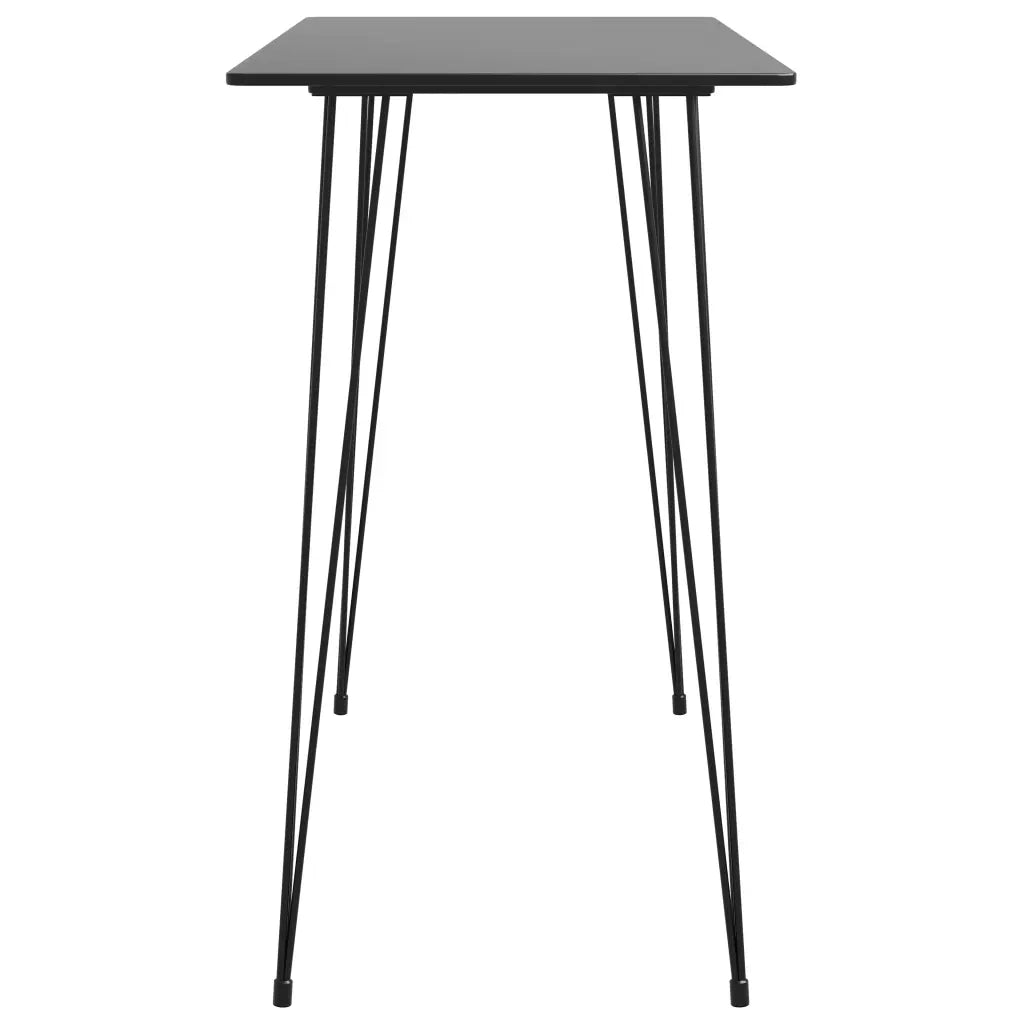 Set da Bar 5 pz Nero e Grigio 3057377