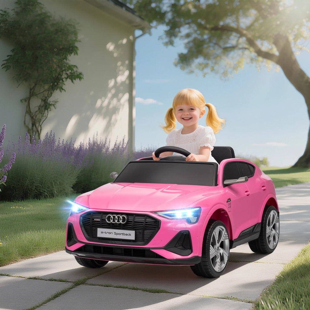 Macchina Elettrica Bambini 12V con Telecomando ¨C Minimal ¨C Rosa