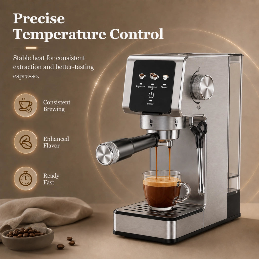 Macchina da Caff¨¨ Espresso Professionale 1350W ¨C Xylo ¨C 1.2L Touch Screen