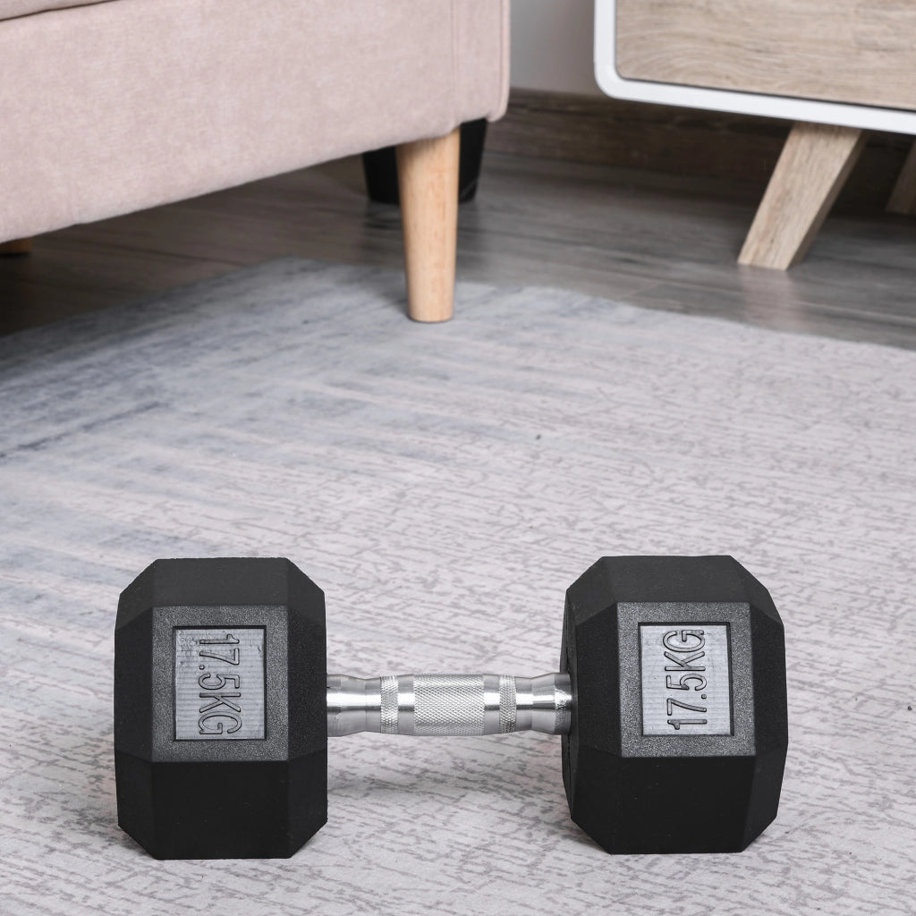 Manubrio 17,5 kg ¨C Xylo ¨C Nero + Argento