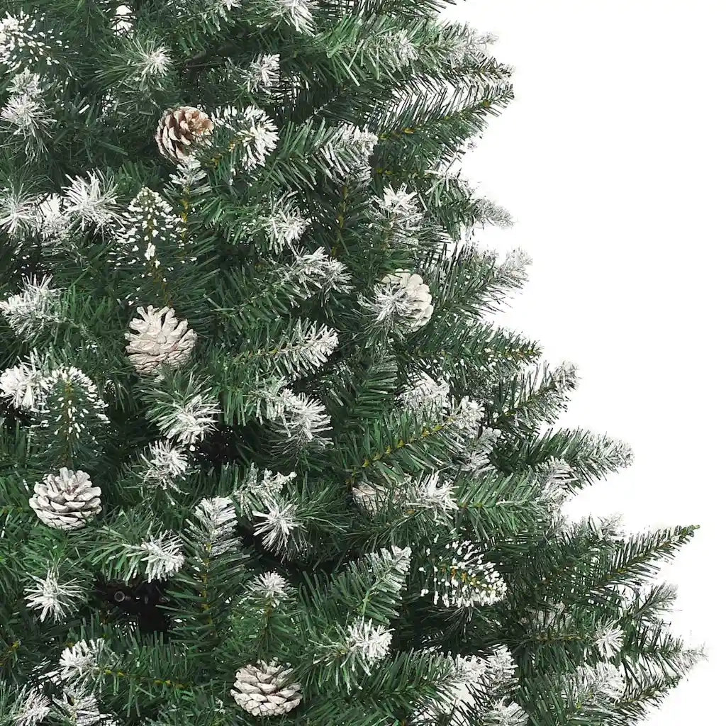 Albero di Natale artificiale con 300 LED Verde 210 cm 3395248