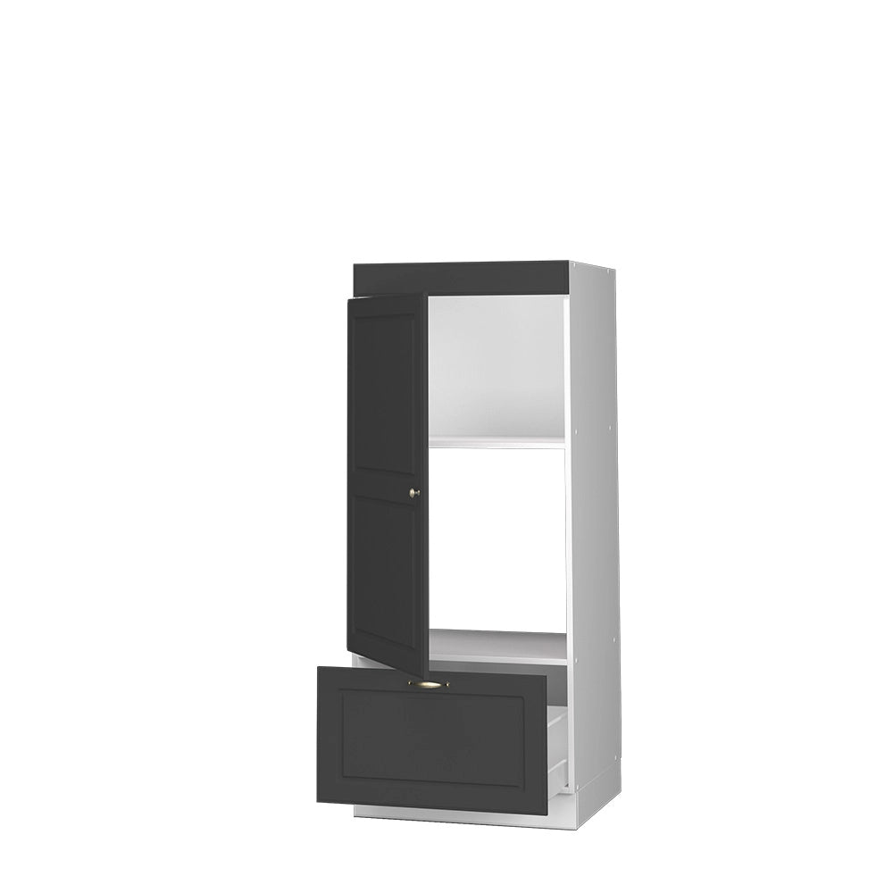 Vicco Set mobili bagno Landhaus antrazit-oro 60 cm