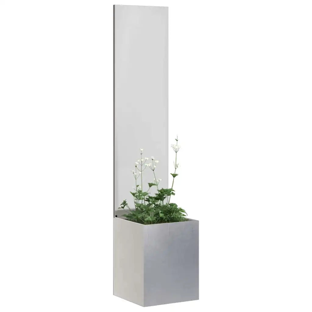Schermo per privacy in giardino Traforo Argento 32 x 150 cm 876375