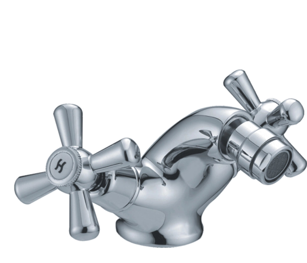 SERIE SOFIA MOD.A  BIDET CROCE CROMO- RUBINETTERIE ASSOCIATE- 1,0 pz