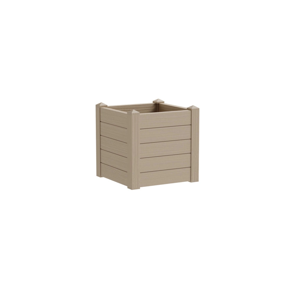Vaso Trama 001 Colore: Almond, Materiale: Polietilene