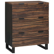 Credenza Marrone 60 x 33.5 x 75 cm Legno massello di mango 4018011