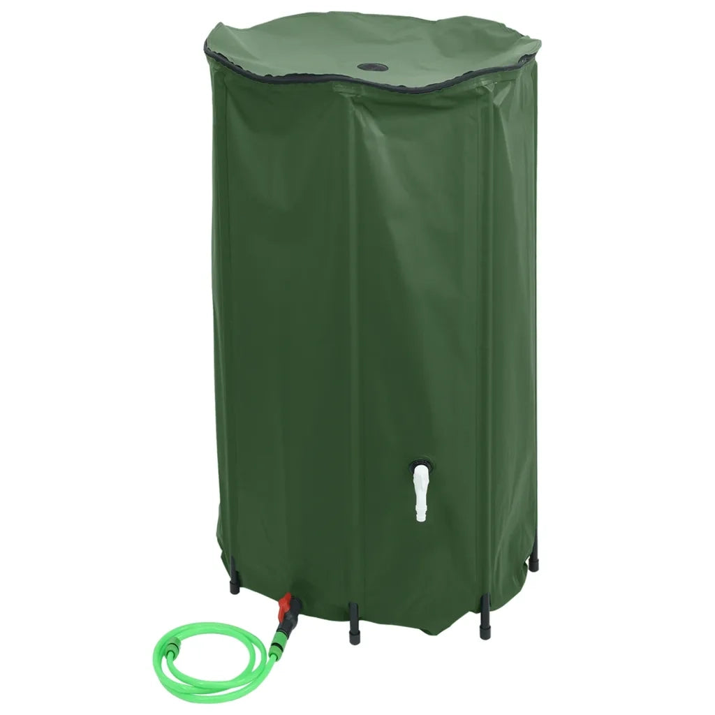 Serbatoio Acqua con Rubinetto Pieghevole 100 L in PVC 156009