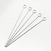 SET 5 SPIEDINI 39CM IN ACCIAIO INOX