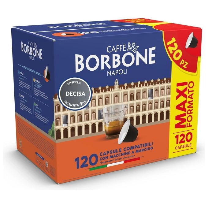 Caffè Borbone Capsule per Nespresso Miscela Decisa Capsule caffè 120 pz