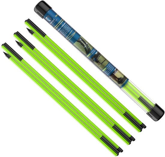 Set di 3 Stanghe di Alzo per Golf da 122 cm Inclinabili