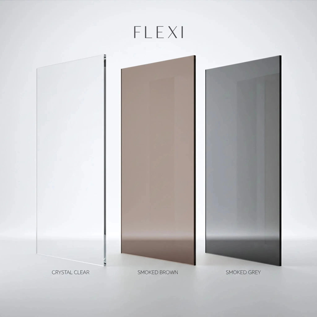 Parete Doccia Rea Flexi Grey / Gold 110