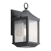 Applique esterno Springfield nero anticato E27 IP44 Kichler