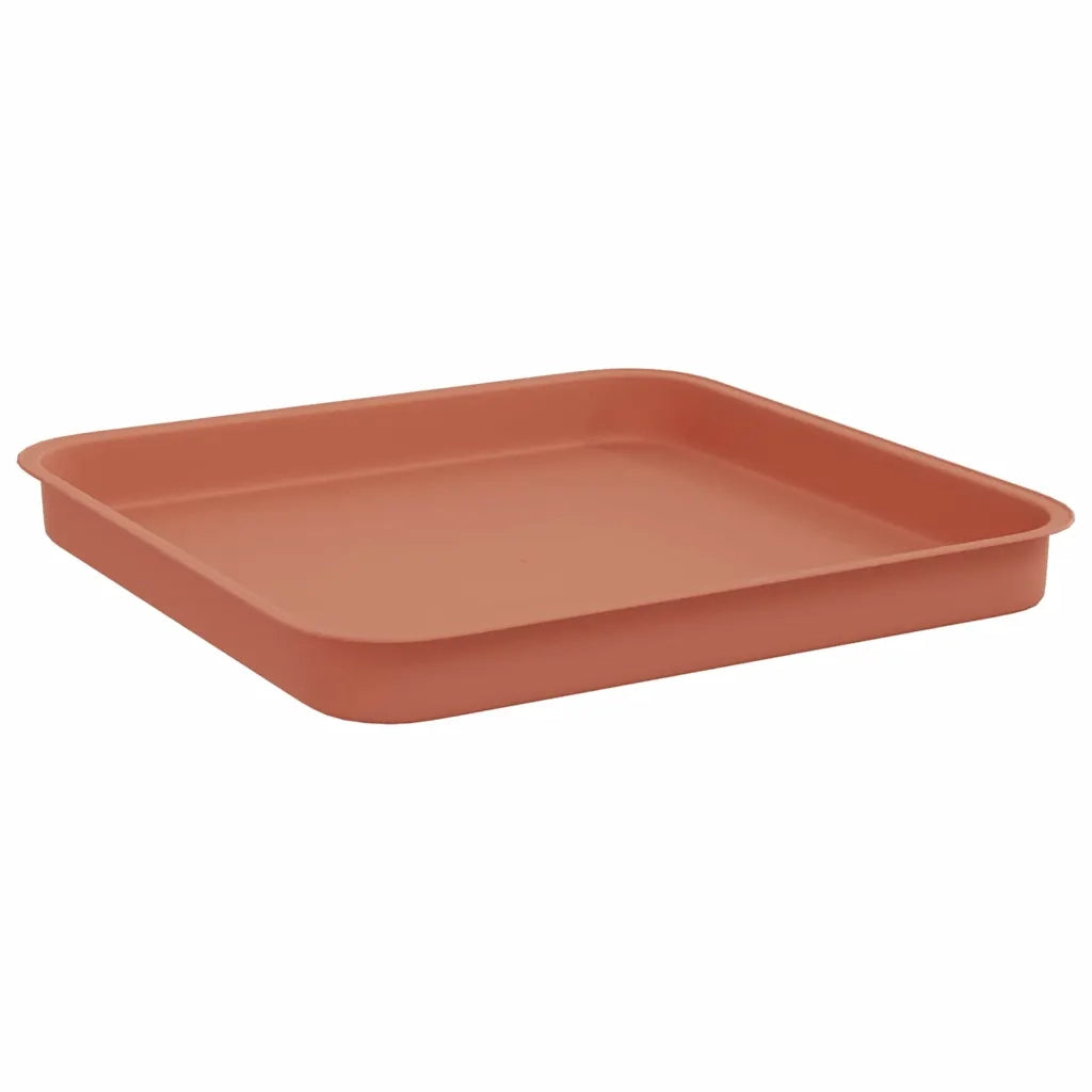 Vasi per Piante 24 pcs Rosso Mattone 33 x 33 x 26 cm Plastica 3403308