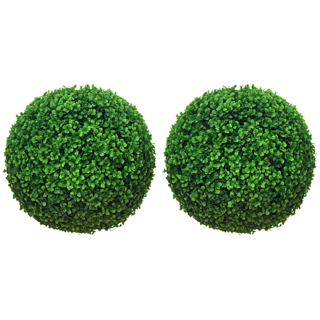Set 2 Piante Finte Sfera Bosso ¨C Minimal ¨C Verde ?40cm