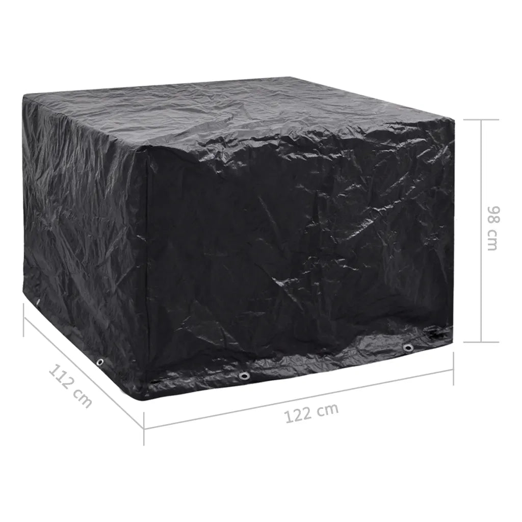 Coperture Arredi Giardino | Telone per mobili da esterni 2 pz 8 Occhielli 122x112x98 cm