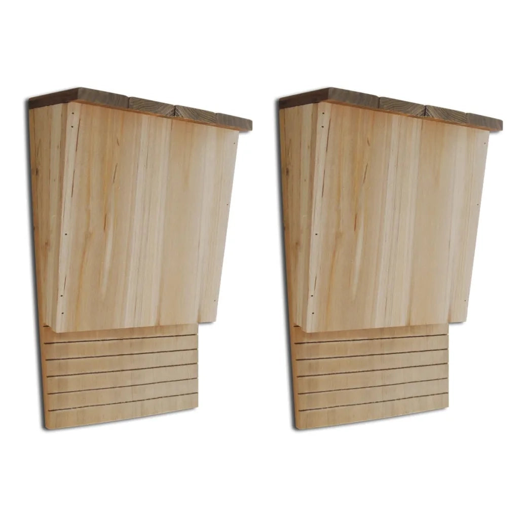 Casetta Nido per Pipistrelli 2 pz 22 x 12 x 34 cmcod mxl 129458