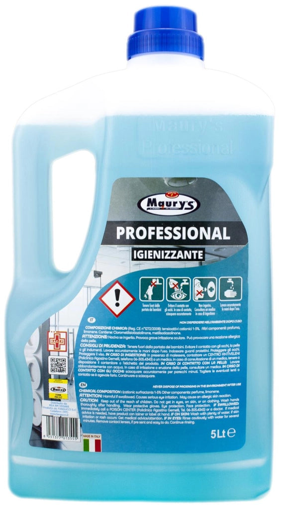 MAURY'S PROFESSIONAL 5LT FORM IGIENIZZANTE UNIVERSALE