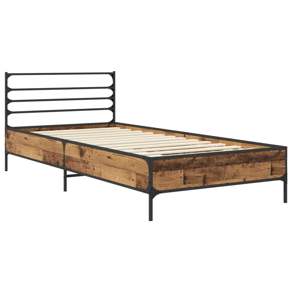 Struttura del letto-Giroletto Legno antico 80 x 200 cm 680378