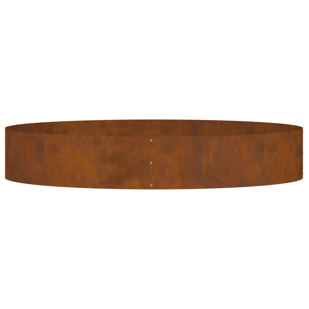 Vaso in Acciaio Corten Acciaio Corten Grande Resistente